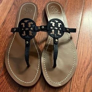 Black Tory Burch sandals